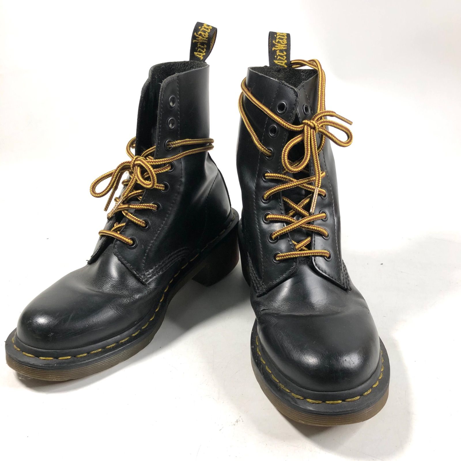 A0916-13-8 Dr.Martens ドクターマーチン レースアップ 紐靴 靴 ブラック ブーツ 黒