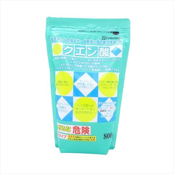まとめ買い-15点セット クエン酸 ８００ｇ 地の塩社 住居洗剤