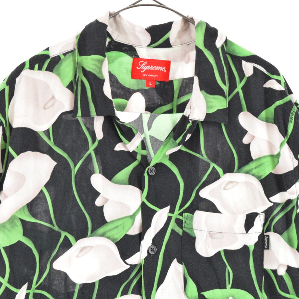 【希少】シュプリーム アロハシャツ 18ss Lily Rayon Shirt Supreme Lily Rayon Shirt (SS18) - $138