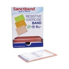 レジスティブエクササイズバンド30P エクストラライト トレーニングチューブ 25-3770-00 Sanctuary Health 社 EB015F-GCSB0 ピーチ