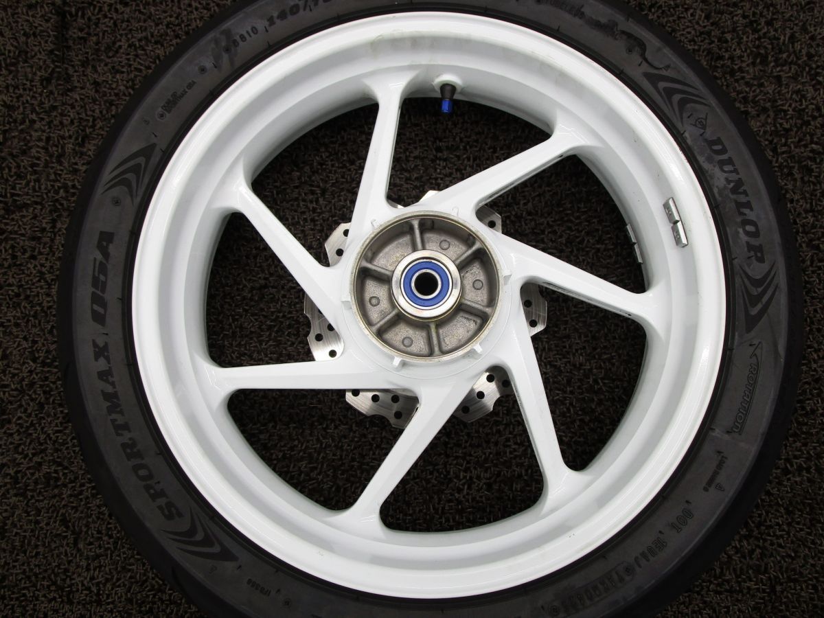CBR250RR リアホイール ディスク □A6486 MC51 ホンダ MC51E 動画有 FI インジェクション