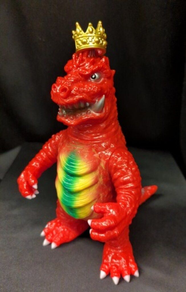 ピコピコ 怪獣大王 実写版 赤成型/黄/緑/青-分割 セール