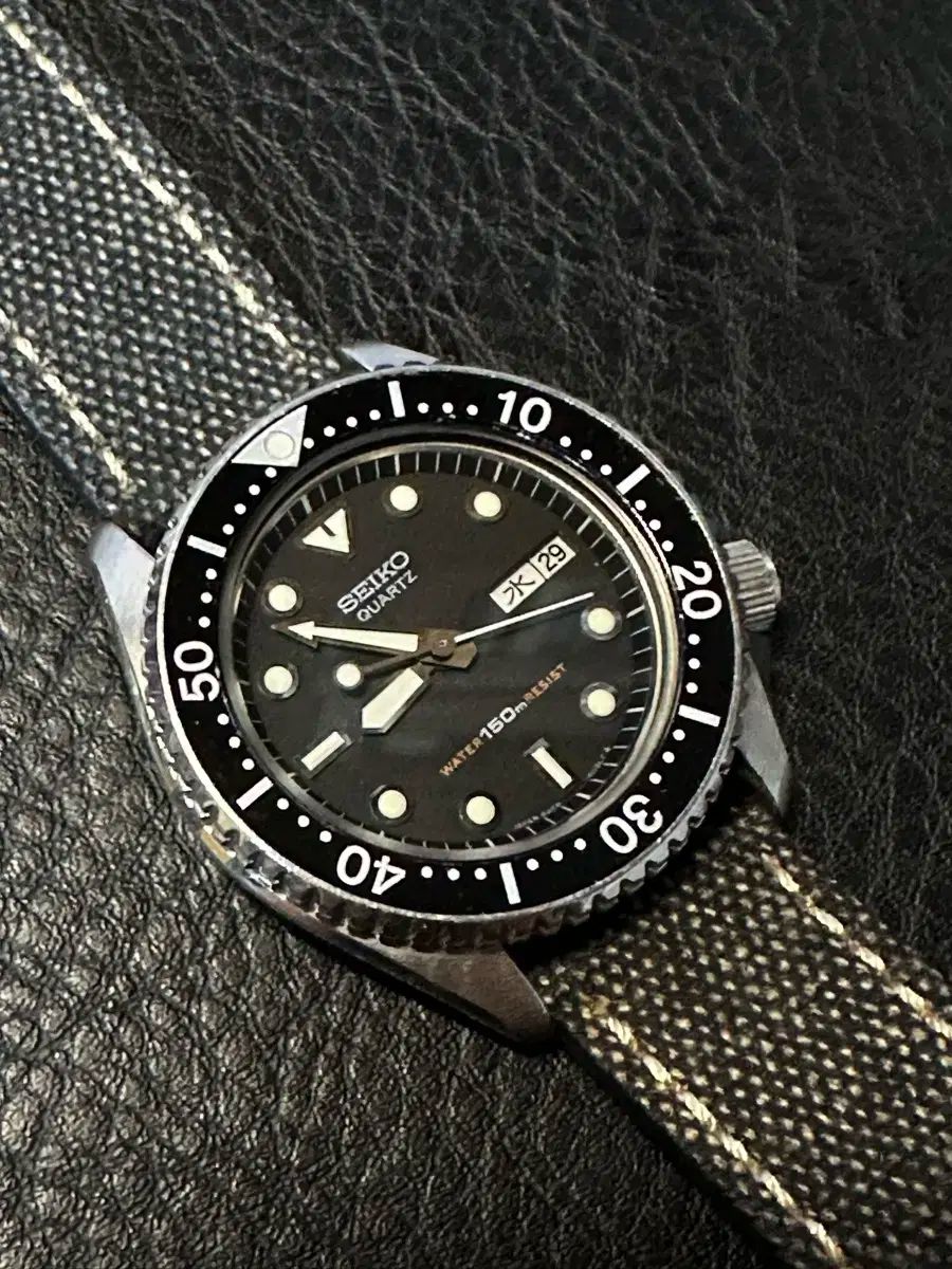 SEIKO セイコー 6458 クォーツ ダイバー 時計