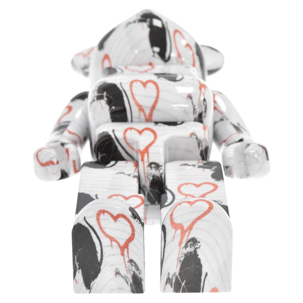 MEDICOM TOY - MEDICOM TOY メディコムトイ BE@RBRICK × SYNC Brandalism Love Rat 100% 400% Set ベアブリック ラブラット 2体セット ベアブリック ホワイト MEDICOM TOY (メディコムトイ) BE@RBRICK × SYNC Brandalism