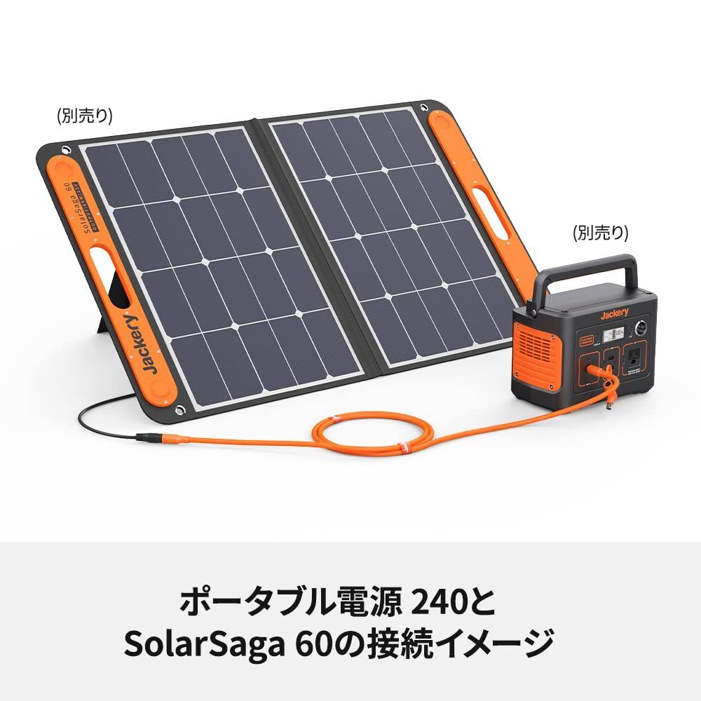 新品未使用】Jackery SolarSaga 200 息苦し ソーラーパネル