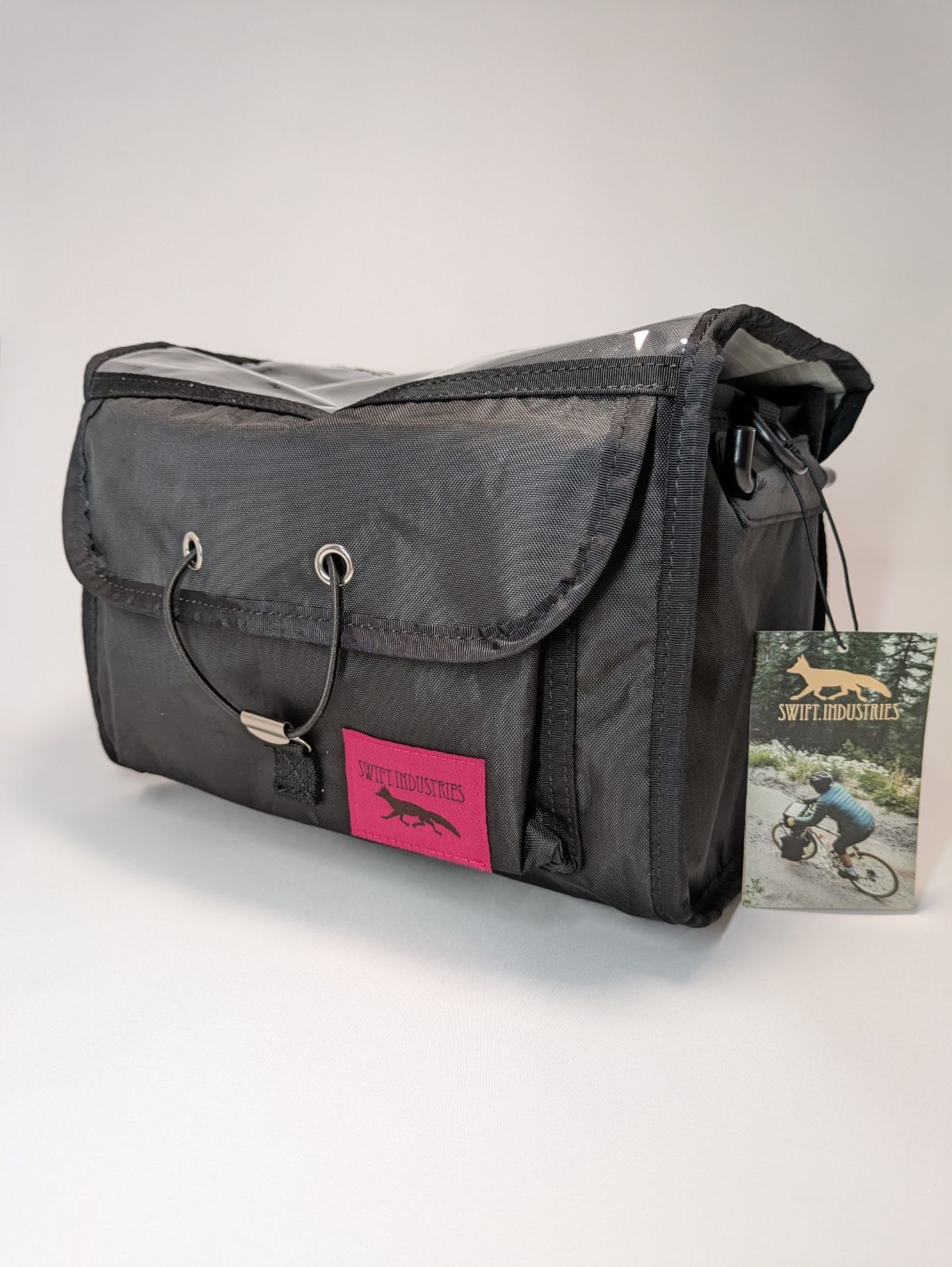 SWIFT INDUSTRIES PALOMA HANDLEBAR BAG ECOPAK|Black