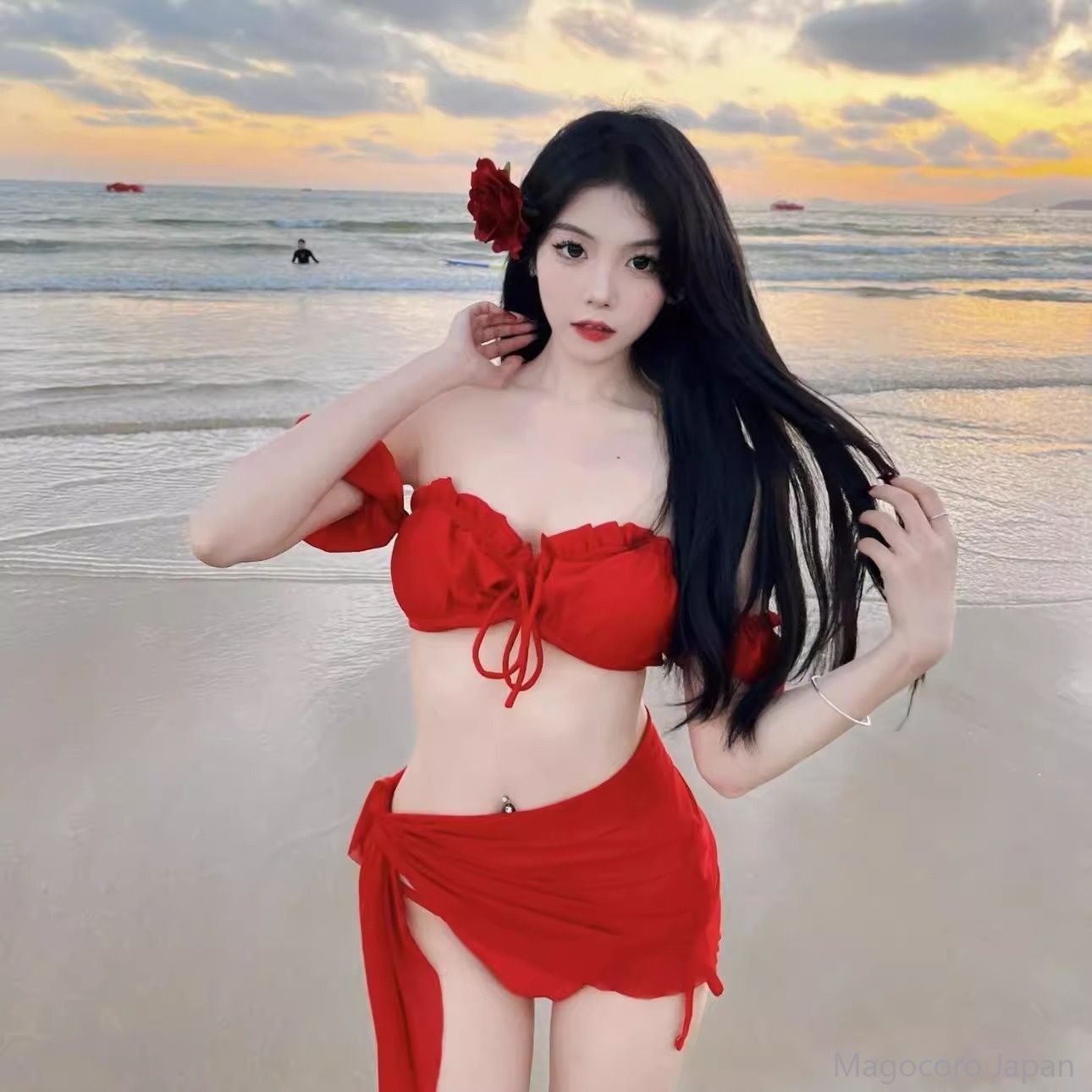 MOSCHINO モスキーノ　スイム　ビキニ　水着　XS MOSCHINO（水着）のフリマアイテム一覧