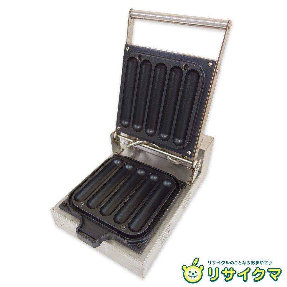 M▽ワッフルメーカー クロワッサン バーベーカー チェルキーバー 5本 100V FY-005 31641
