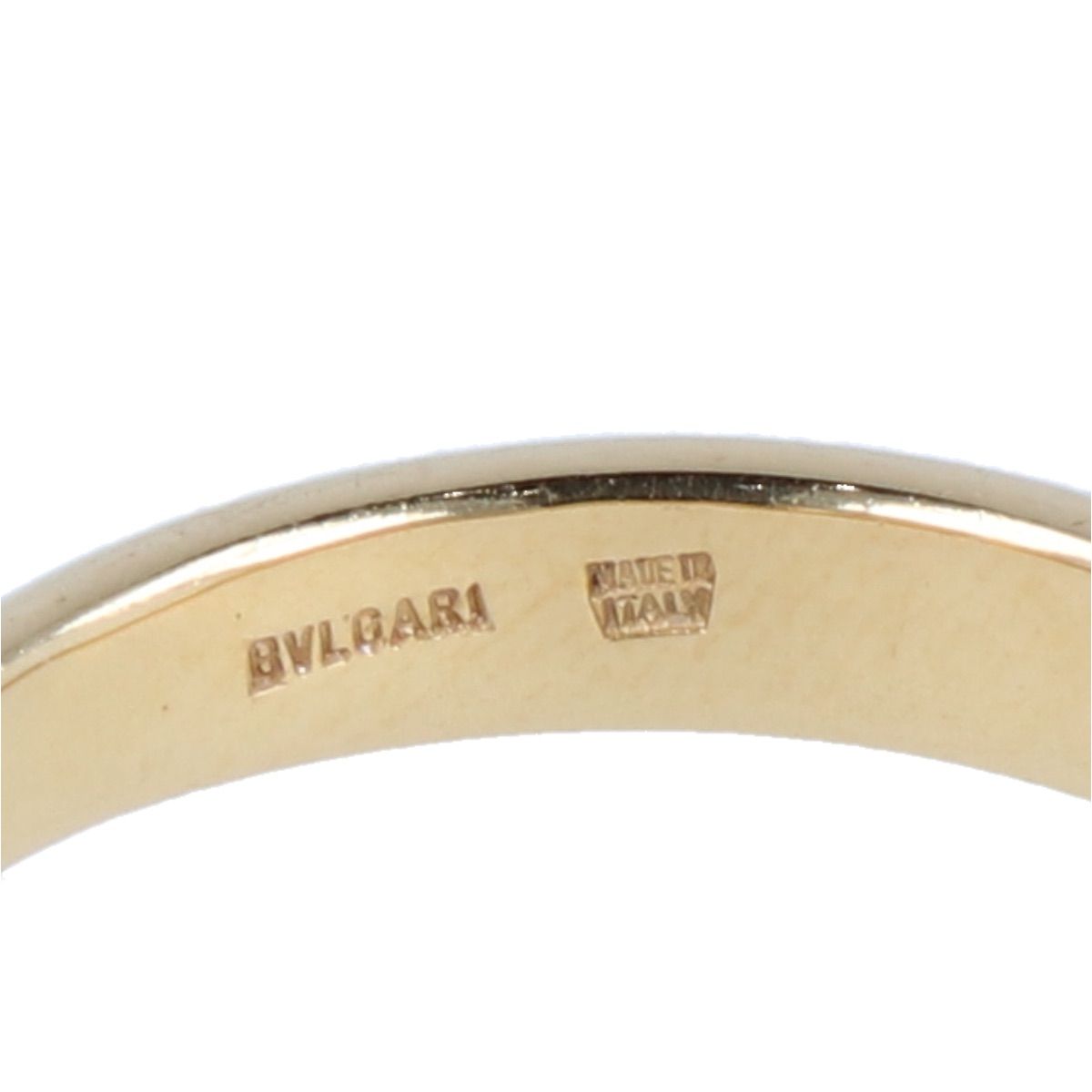 BVLGARI】ブルガリ ブルガリブルガリ フリップリング K18YG イエロー 