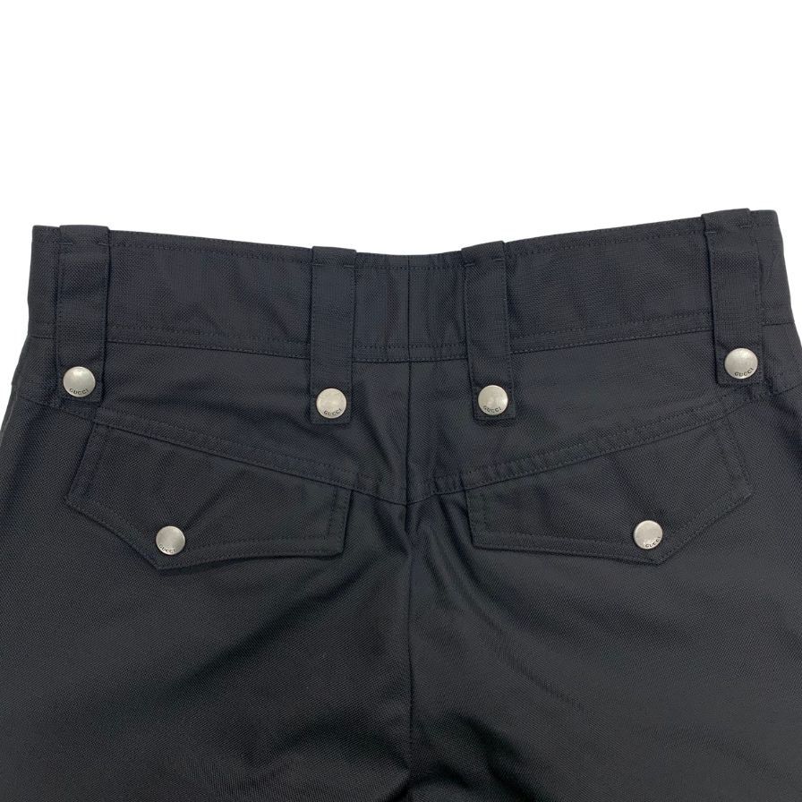 グッチ 23SS カーゴパンツ ナイロン ブラック 【AFB36】 ナイロン