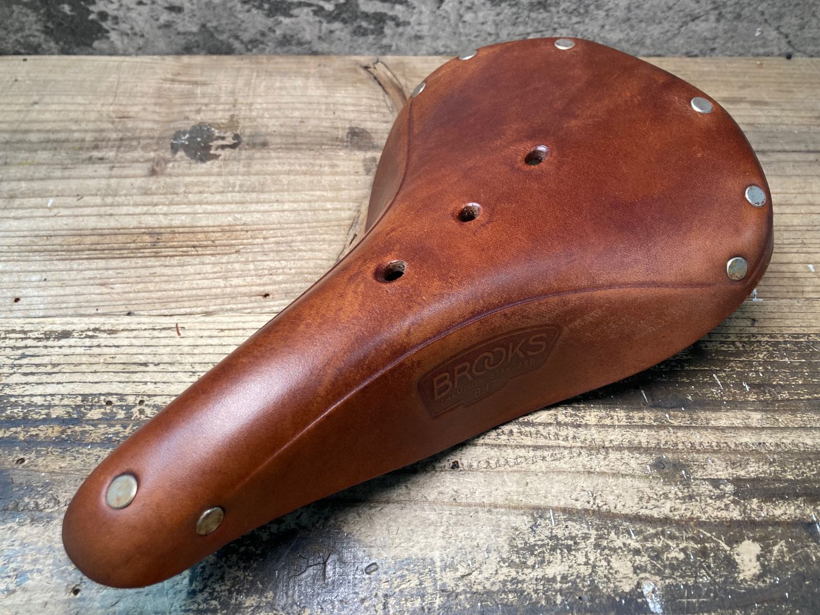 JE453 ブルックス BROOKS B17 サドル 茶 レザー