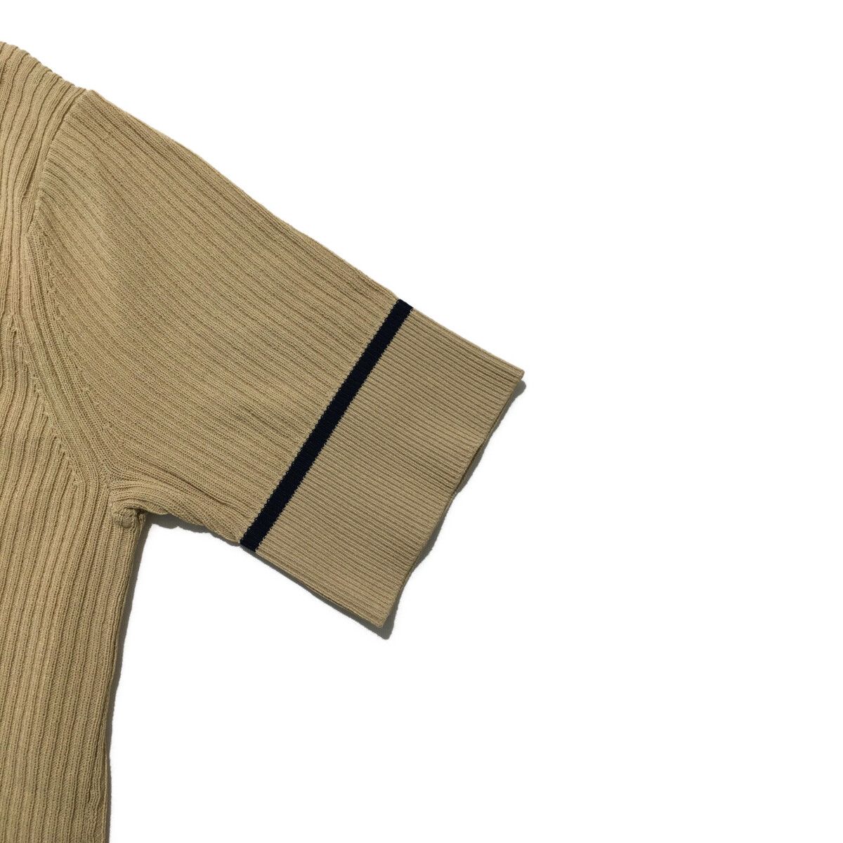 Heal Creek - coco 未使用品 ヒールクリーク HEAL CREEK レディース 半袖ポロシャツ 40(M) ベージュ サマーニット 未使用品 レディース ヒールクリーク HEAL CREEK 半袖ポロシャツ