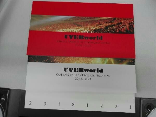 UVERworld Blu-ray「QUEEN’S PARTY & KING’S PARADE 2018」新品 Amazon.co.jp: ARENA TOUR 2018 at Nippon Budokan 