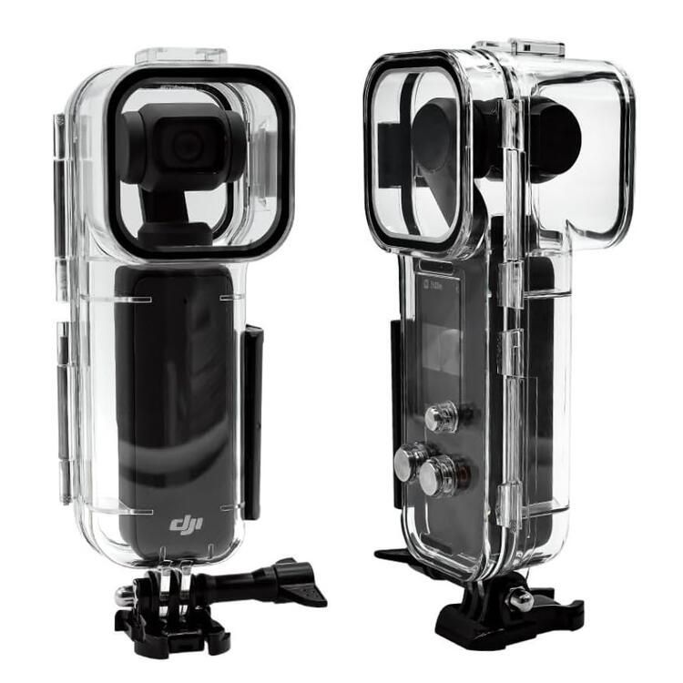 DJI Osmo Pocket 3/ポケット3用 PC素材 防水ケース アダプタ
