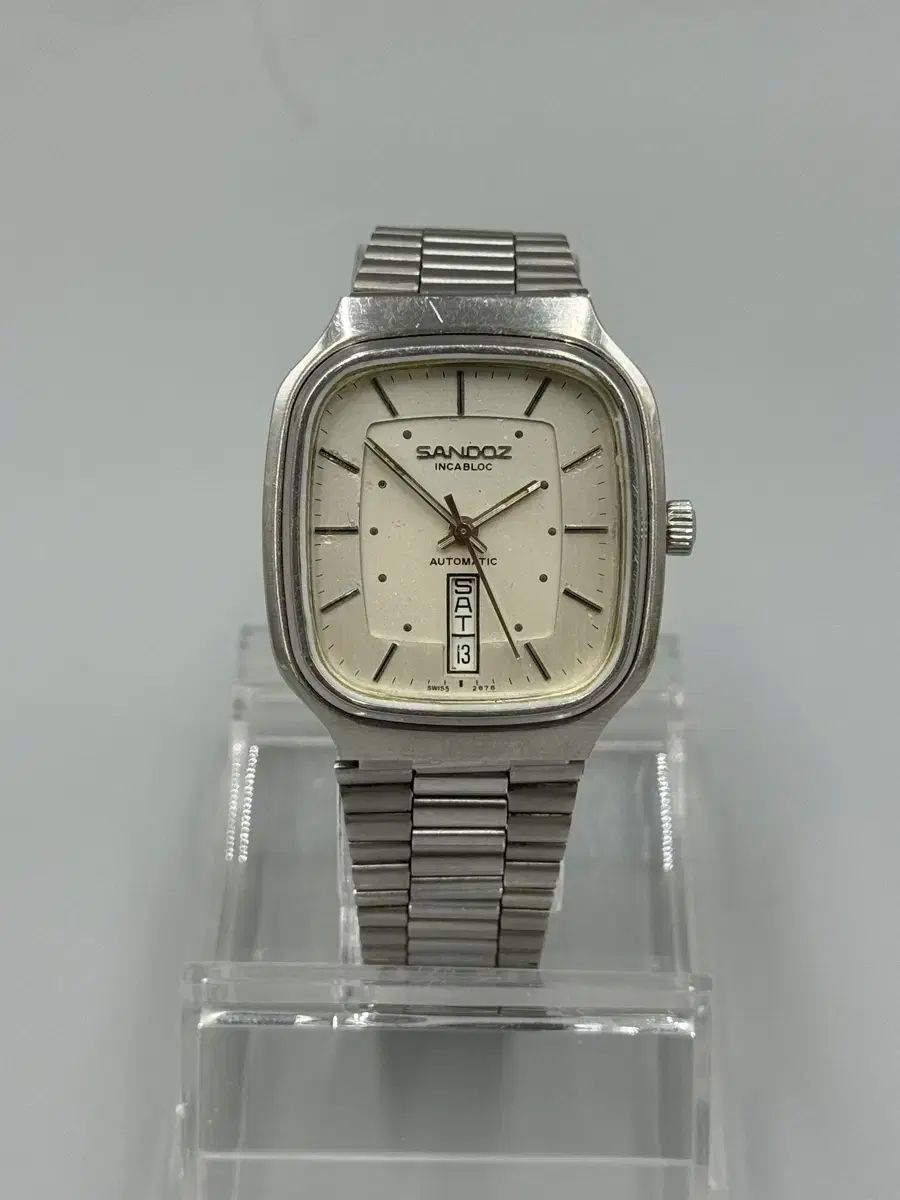 1970 ザ イヤーズ スイス ブランド サンドス エタムーブ テレビ オートマティック 時計