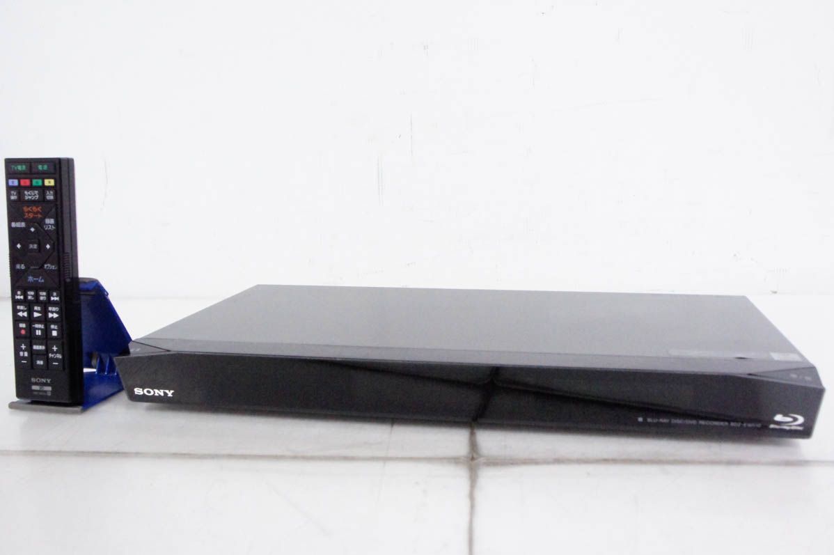 テレビ・映像機器 新品リモコン付 2番組録画 ソニー ブルーレイ