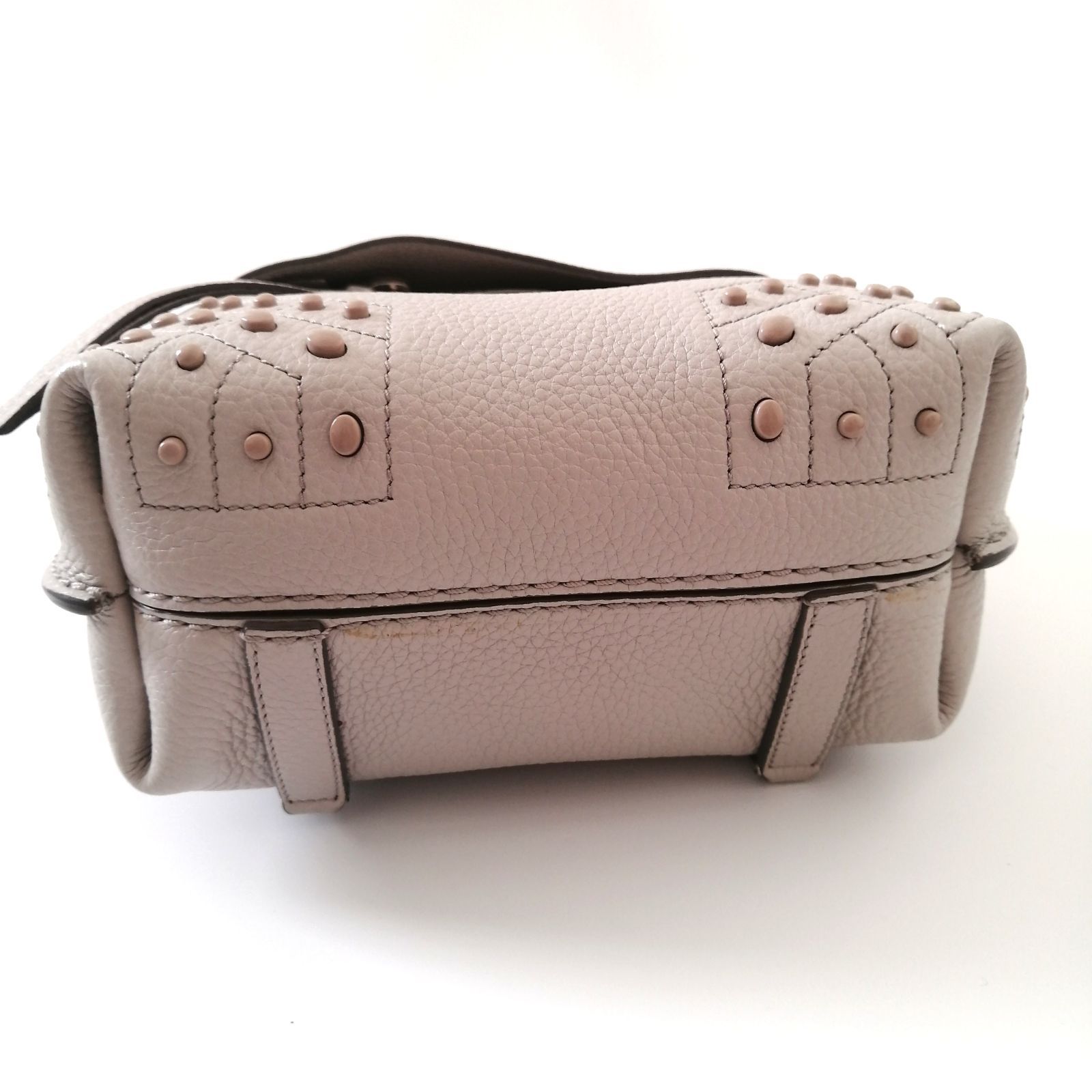 美品 トッズ TOD'S ウェーブ WAVE 3wayバッグ リュック グレー 【76