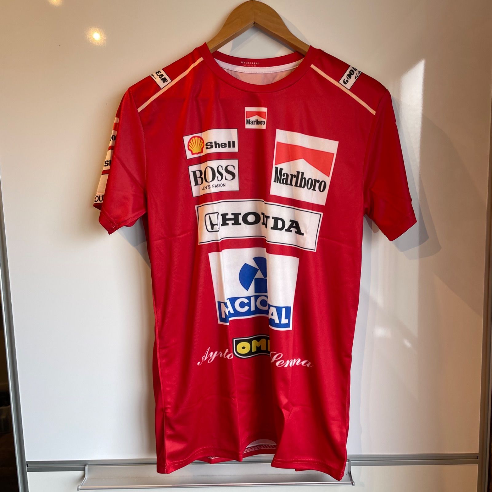 アイルトン・セナ Tシャツ マクラーレン ホンダ マルボロ 超希少品 F1