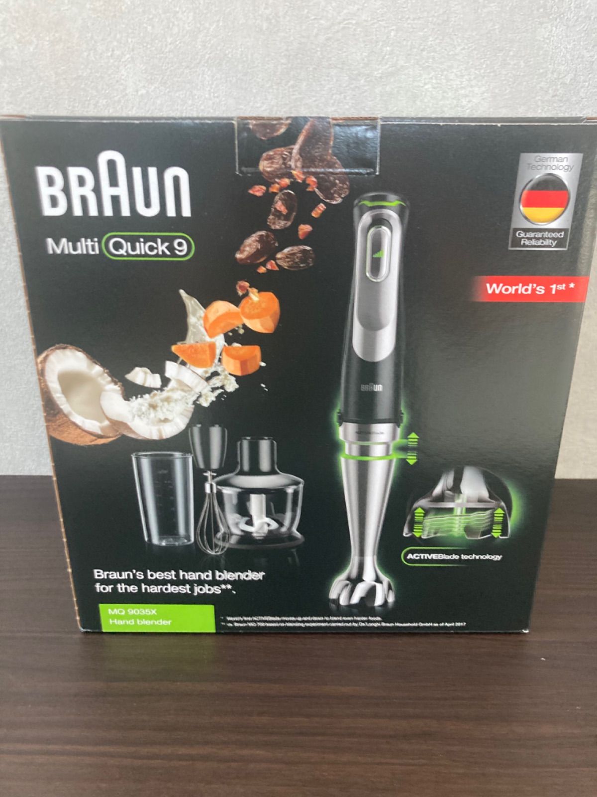 ブラウン　BRAUN マルチクィック　MQ 9035X ハンドブレンダー Amazon.co.jp: ブラウン ハンドブレンダー マルチクイック 1台4役