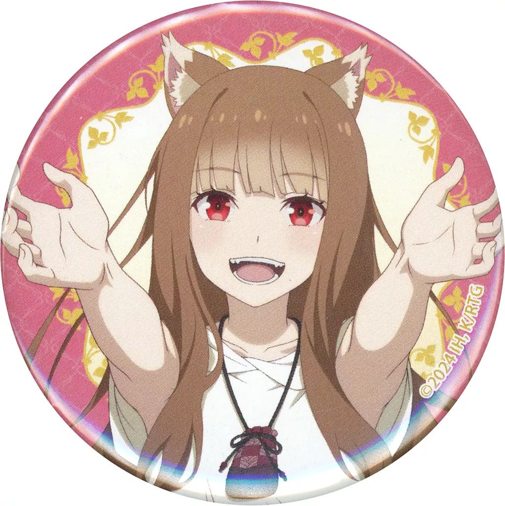 中古】バッジ・ピンズ ホロE 缶バッジ 「DMMスクラッチ! TVアニメ 狼と