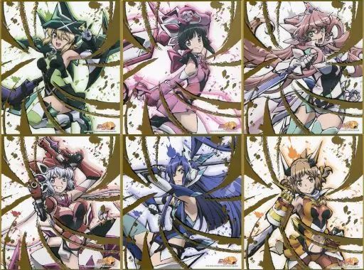 戦姫絶唱シンフォギア　10周年記念展　色紙　未開封品 SG10th_postcardset_01_ari_600x