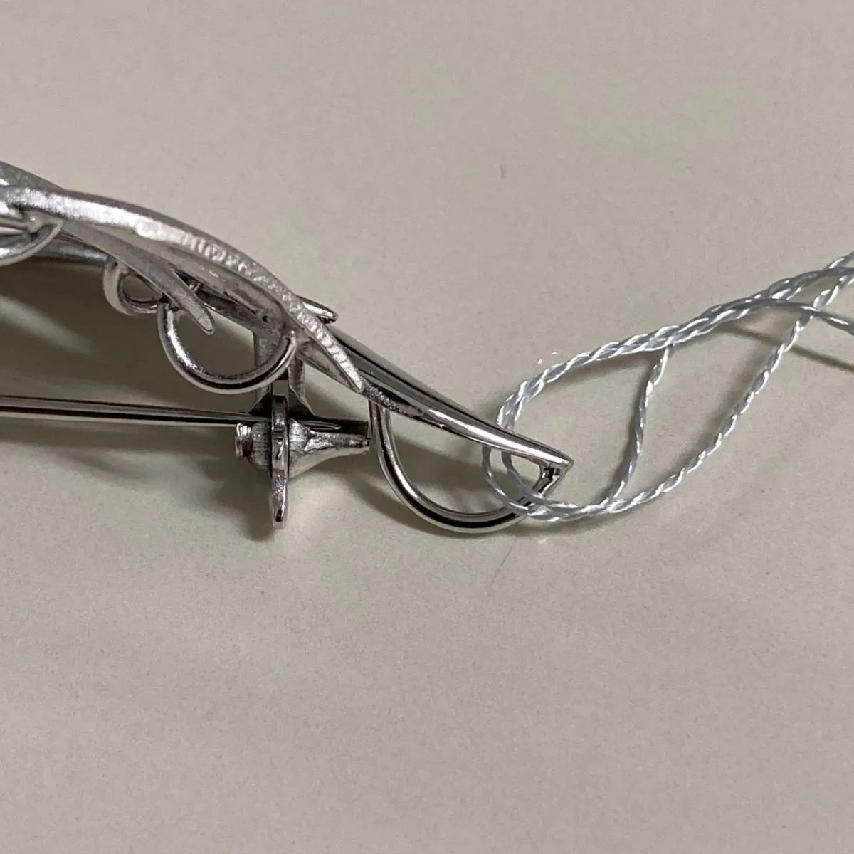 SV、あこやグレーパールブローチペンダント兼用、新品未使用品、専門店