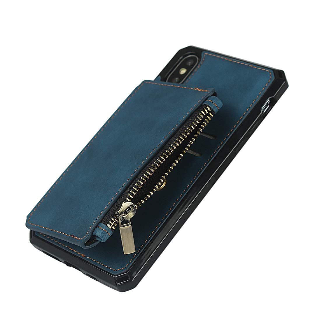 特価商品】ケース手帳 Sailortech_ XS 多機能スマホ手帳型 カード収納 背面手帳型 小銭やイヤホン、コインなど収納可能 アイフォンx  iPhone ケース アイフォンxs ケース 財布合一 ケース PUレザー多機能ジッパーバッグ 取り外し可能 お - メルカリ