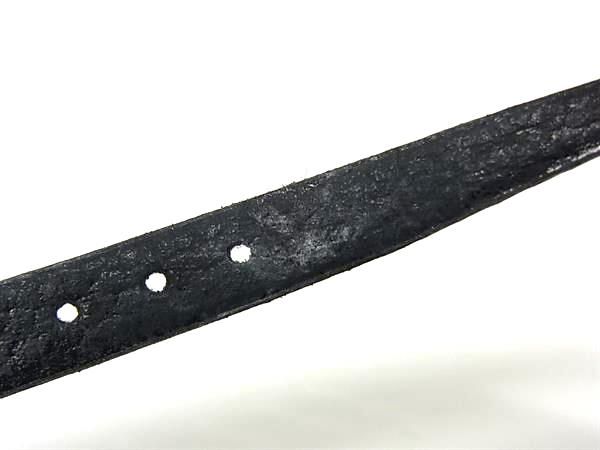 □美品□ WALTHAM ウォルサム マキシーヌ 手巻き レザー 腕時計