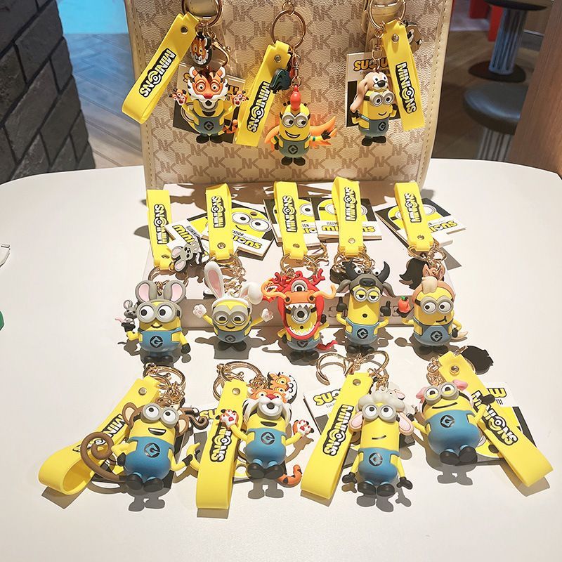 キーホルダー ミニオンかわいい ぬいぐるみ minionsキーホルダー 12