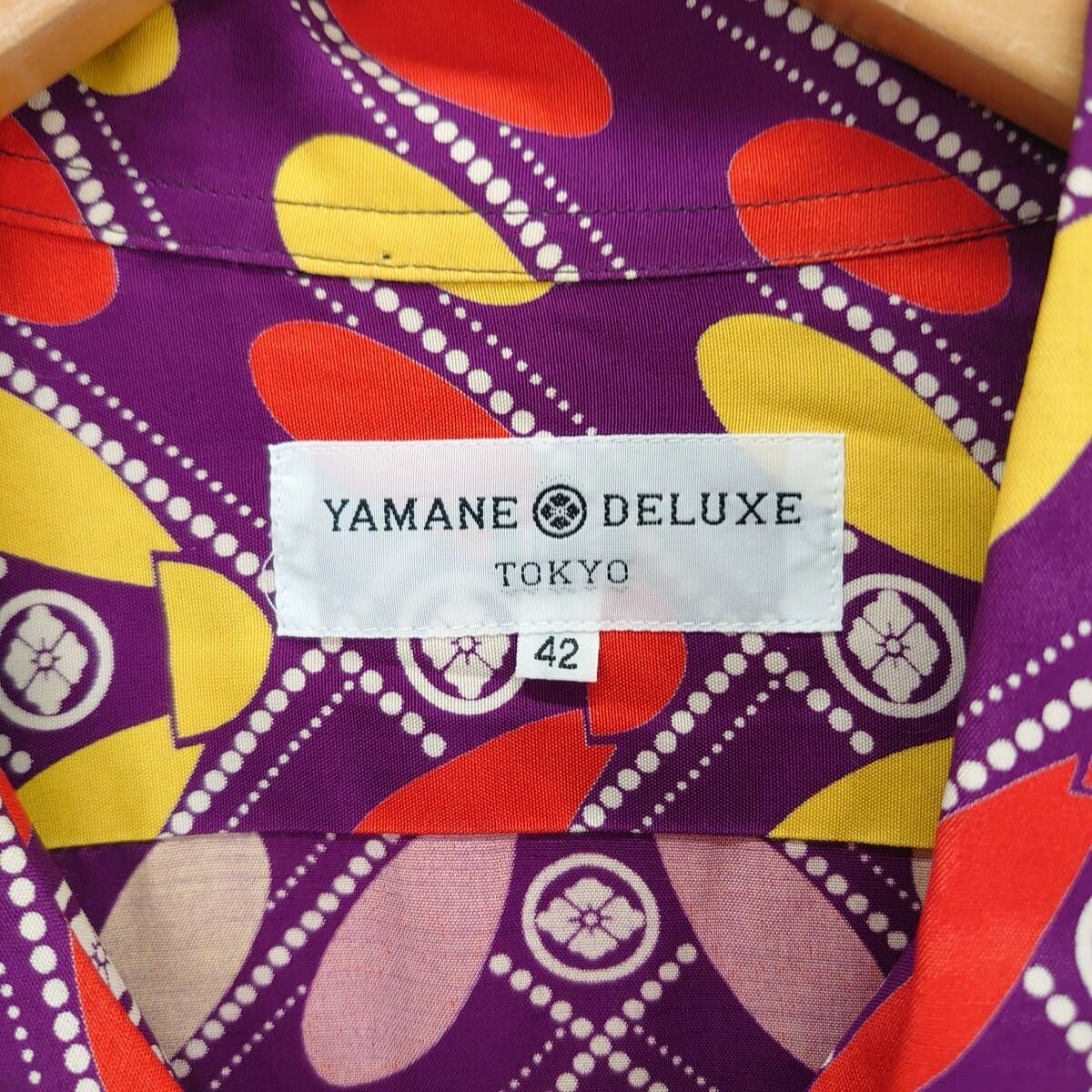 YAMANE DELUXE ヤマネデラックス アロハシャツ オープンカラー