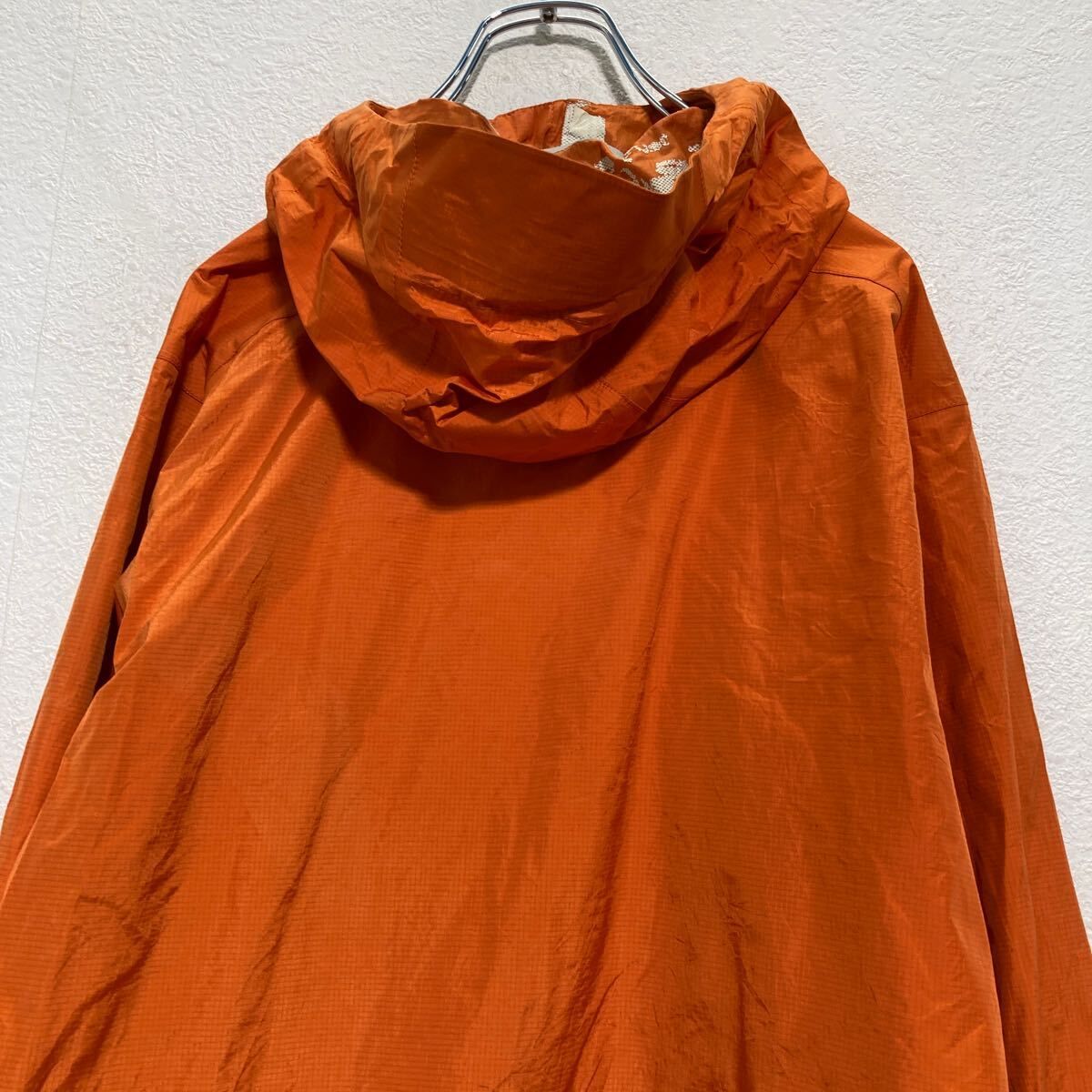 patagonia ジップアップ ナイロンジャケット M オレンジ パタゴニア 