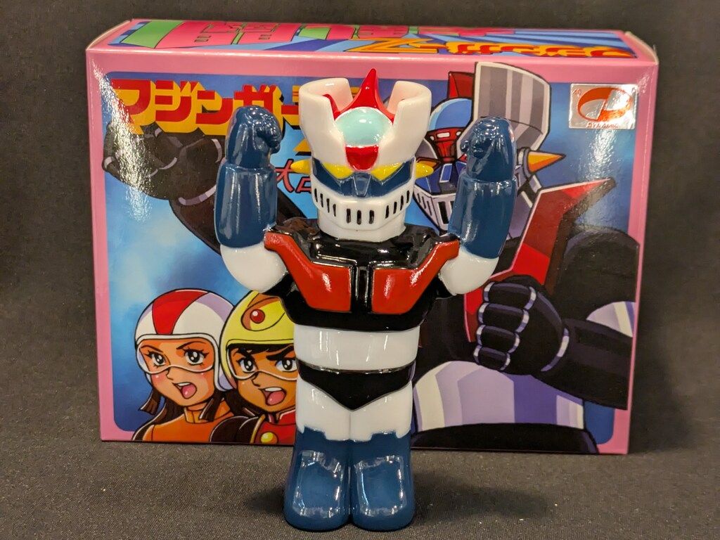 KAIJU ONE マジンガーZ 大乱闘 マジンガーZ 指人形 白成型/黒/赤/紺塗装