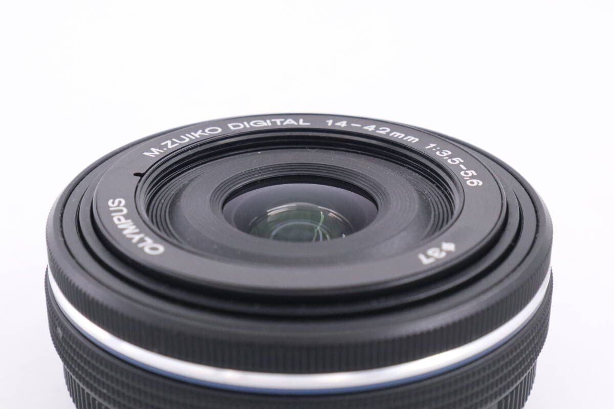 【ジャンク品】オリンパスM.ZUIKO DIGITAL 14-42mm オリンパス M.ZUIKO DIGITAL ED 14-42mm F3.5-5.6 EZ [シルバー