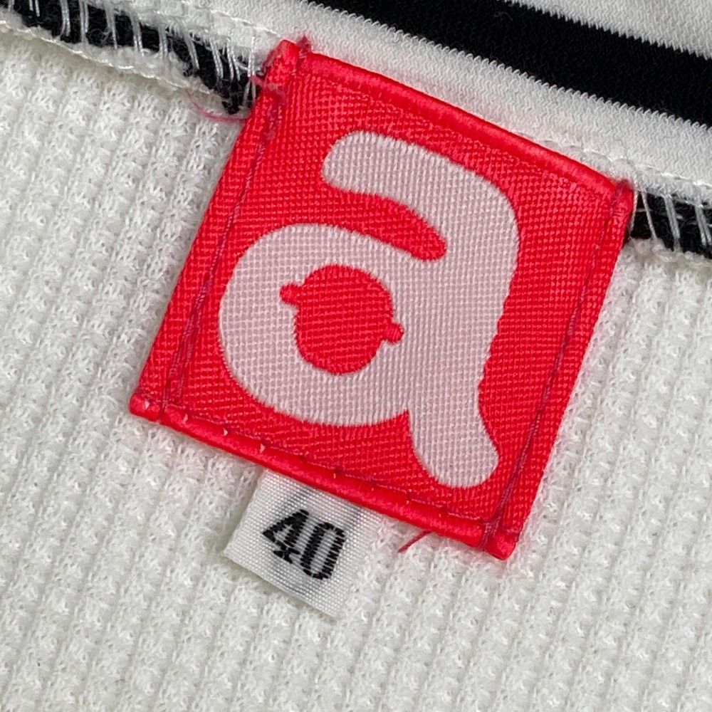 ARCHIVIO ゴルフウェア レディース サイズ40 サイズ：40 ARCHIVIO アルチビオ ハーフジップ 長袖Tシャツ