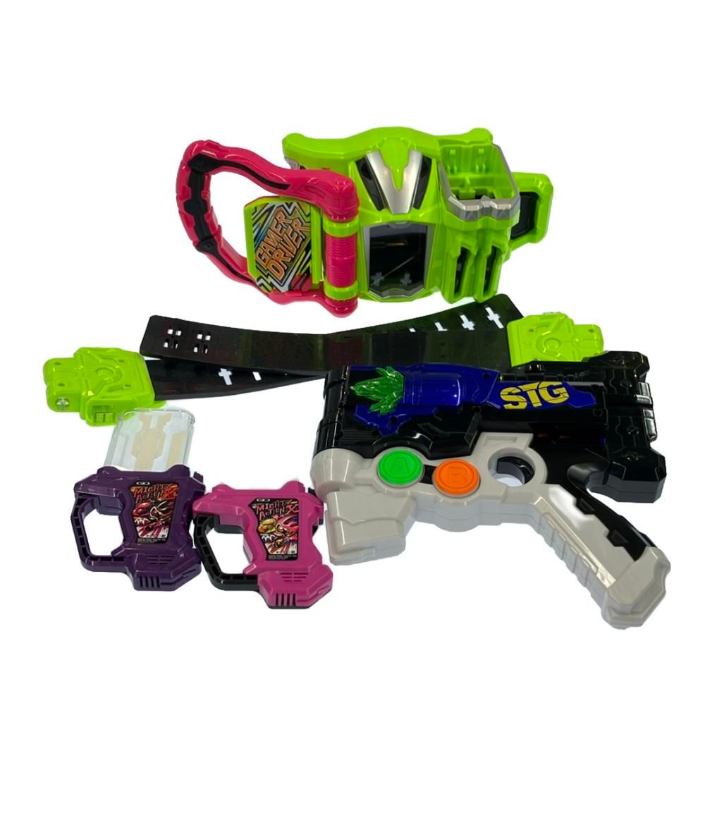 訳あり 仮面ライダー おもちゃ まとめ売りセット DXゲームドライバー ガシャコンマグナム他 バンダイ