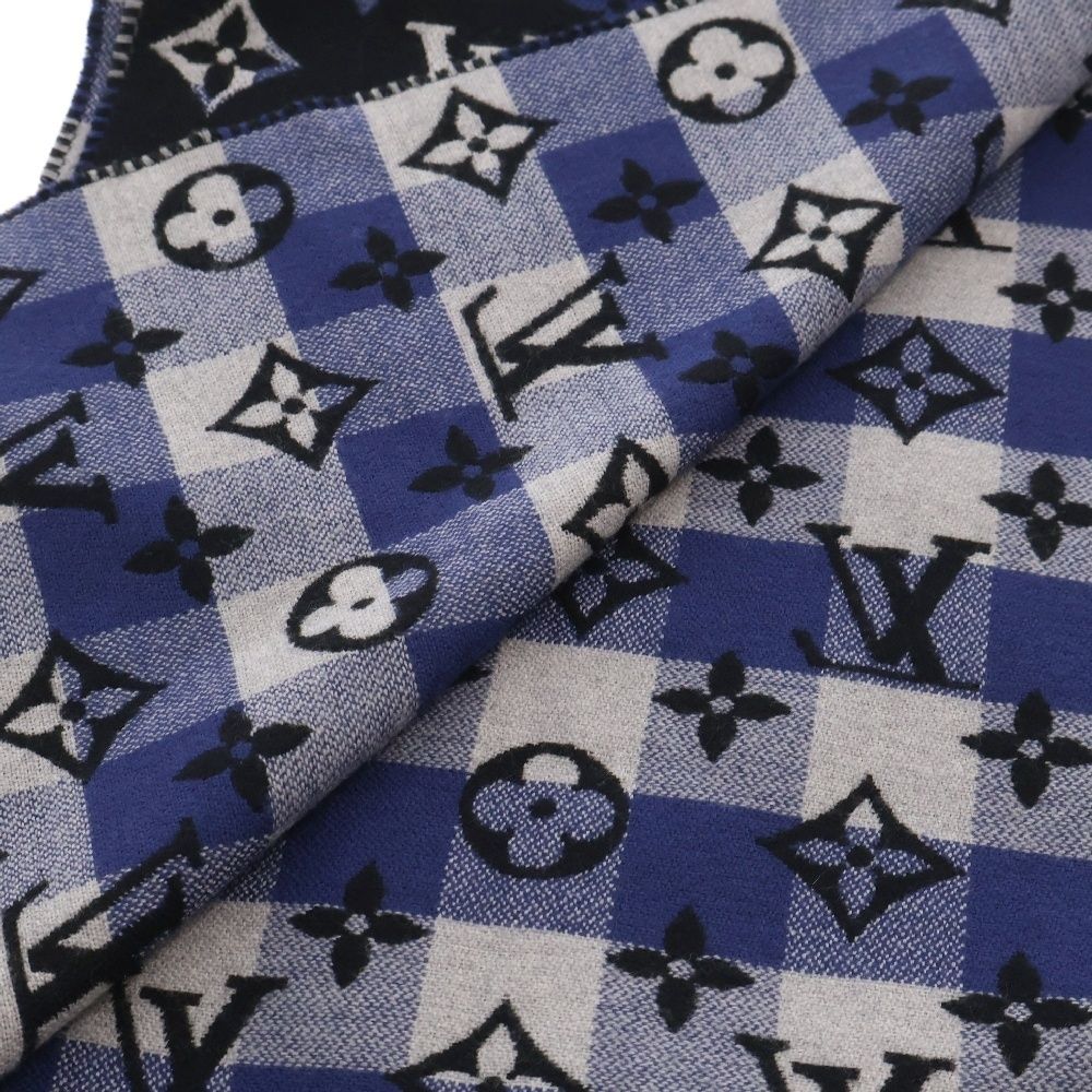 LOUIS VUITTON ルイヴィトン エシャルプ・ダミエ 3D リバーシブル