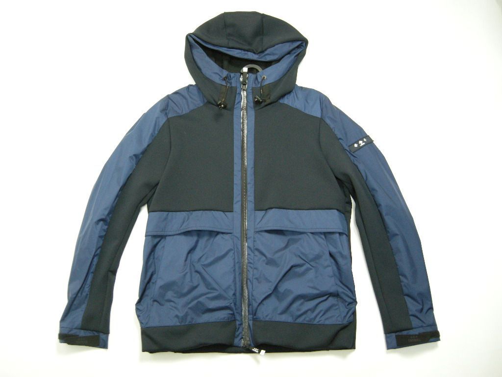 サイズ2■新品■タトラス BIONE 異素材切替ナイロンジャケット 紺 メンズ サイズ2 (M相当)□新品□TATRAS タトラス BIONE 異素材切替