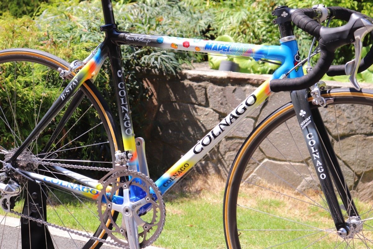 コルナゴ COLNAGO C40 B-STAY MAPEI 2000年頃モデル 51サイズ シマノ デュラエース 7700 9S カーボン  ロードバイク 【さいたま浦和店】 | Compre na Mercari do Japão! | Buyee