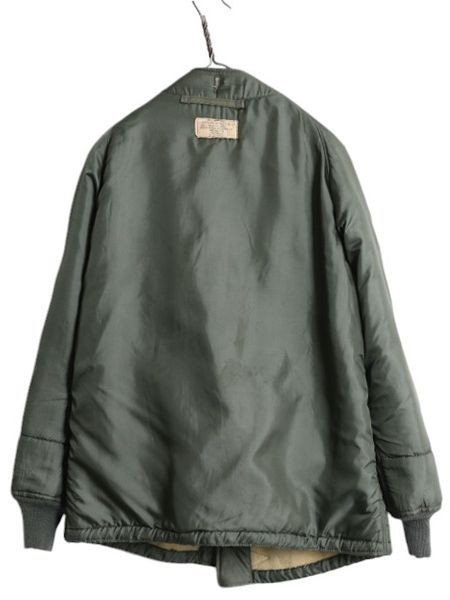 60s 米軍実物 U.S.A.F キャトルジャケット用 ライナージャケット 60s 米軍実物 USAF ウール パイル ライナー ジャケット キャトル 60s