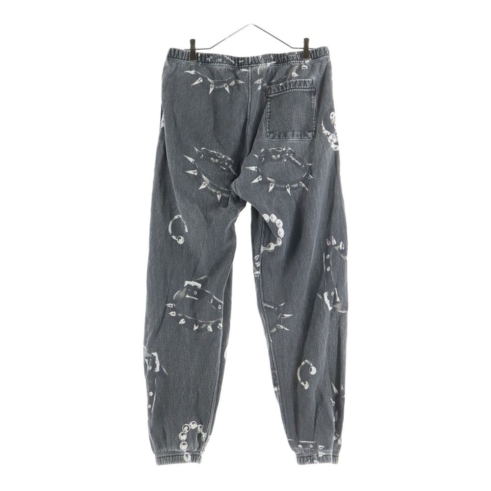 SUPREME シュプリーム 20AW Studded Collars Sweatpant スタッズ スウェットパンツ ブラック