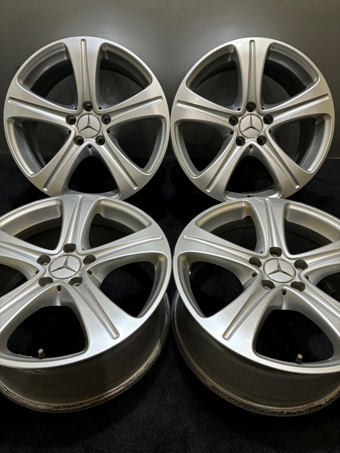 美品◆ベンツ Eクラス　W213 マック　エボ ホイール18インチ4本セット 美品◇ベンツ Eクラス W213 マック エボ ホイール18インチ4本