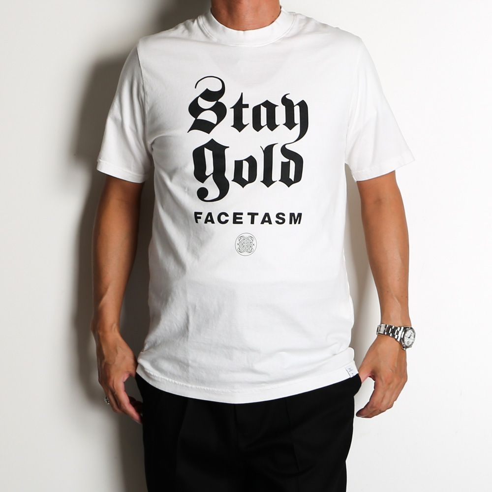 FACETASM/ファセッタズム】STAY GOLD TEE / Tシャツ / MKS-TEE-U01