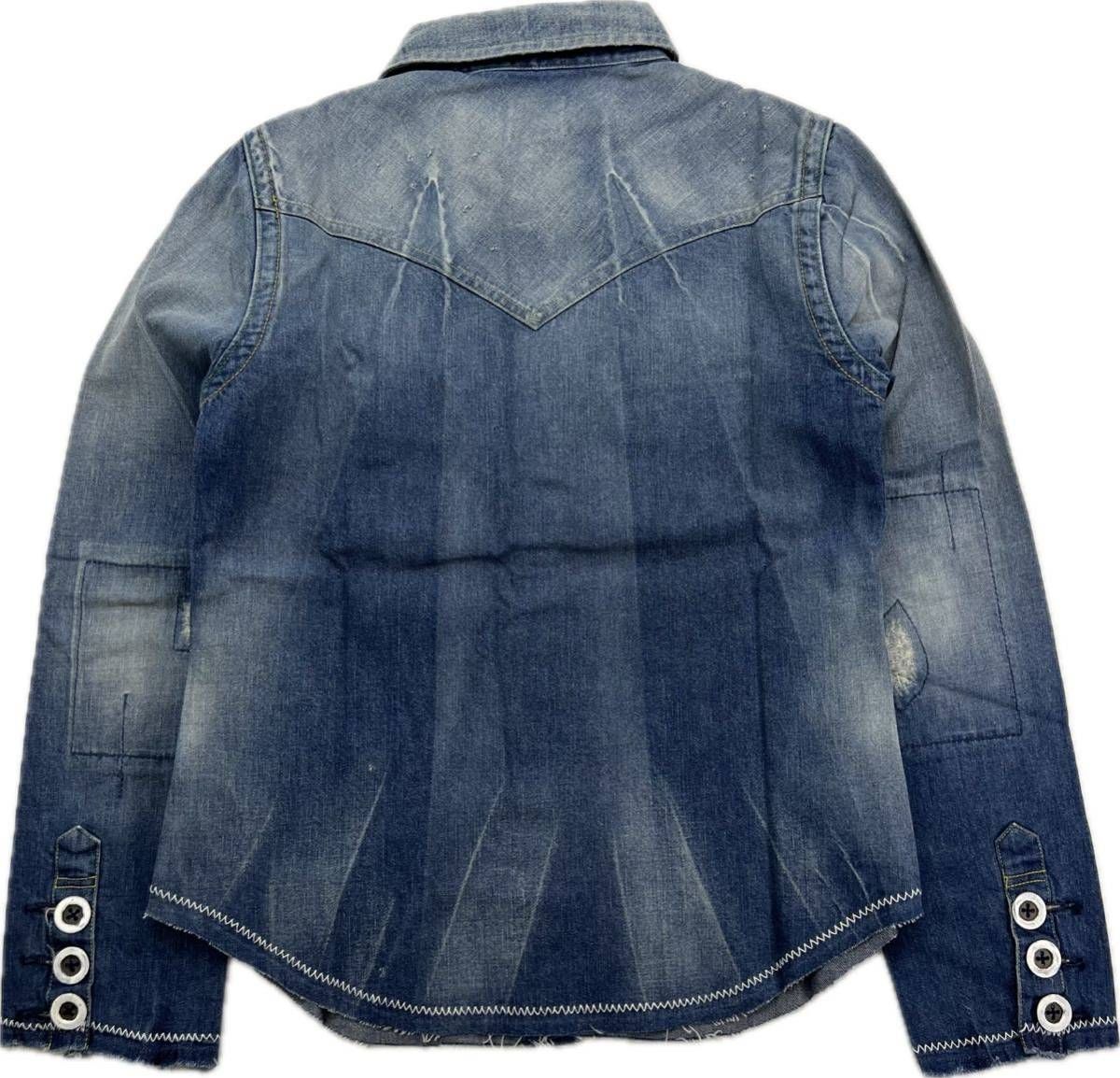 Levi's ヴィンテージ クロージング ショートホーン デニムシャツ LVC 未使用 タグ付 ☆ リーバイス ビンテージ クロージング LVC 長袖