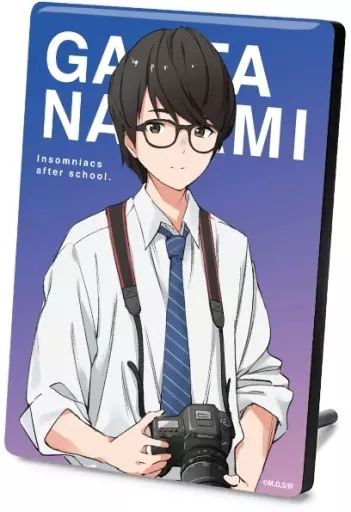 【中古】雑貨 中見丸太 Art by popman3580 描き下ろしイラスト クリスタルアート 「映画 君は放課後インソムニア」 その他