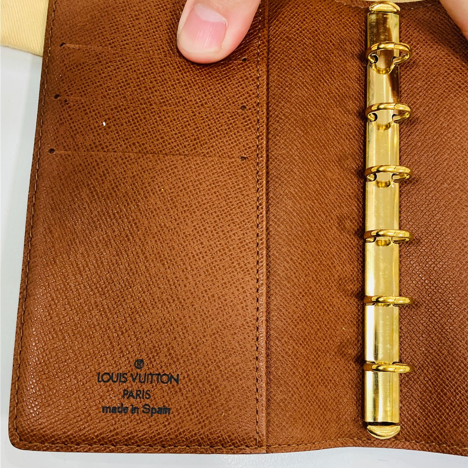 A【ヴィンテージ】LOUIS VUITTON ルイヴィトン アジェンダ 手帳