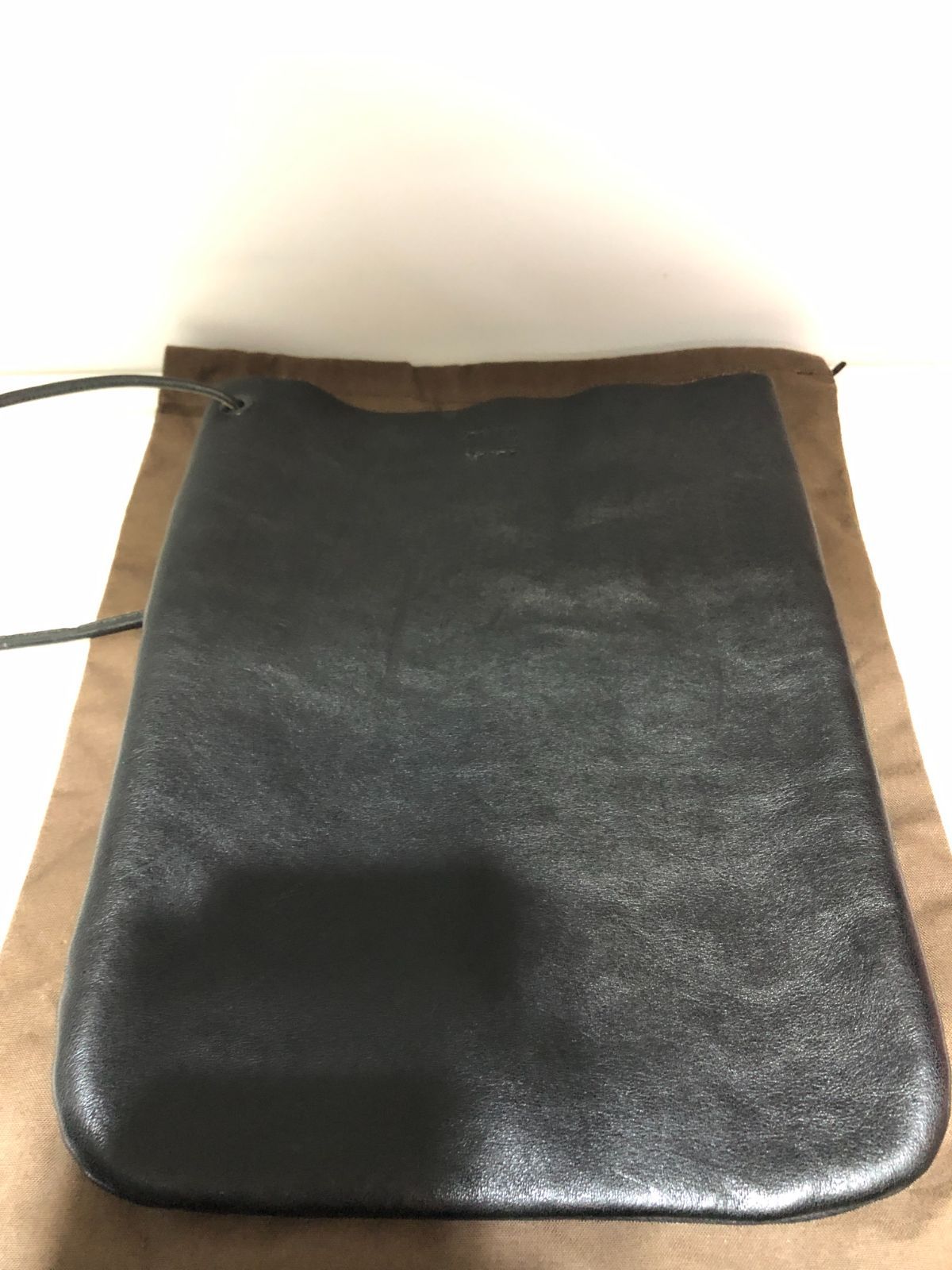 030172 ARTS&CRAFTS レザー ショルダー バッグ VEGETABLE HL FLAT  