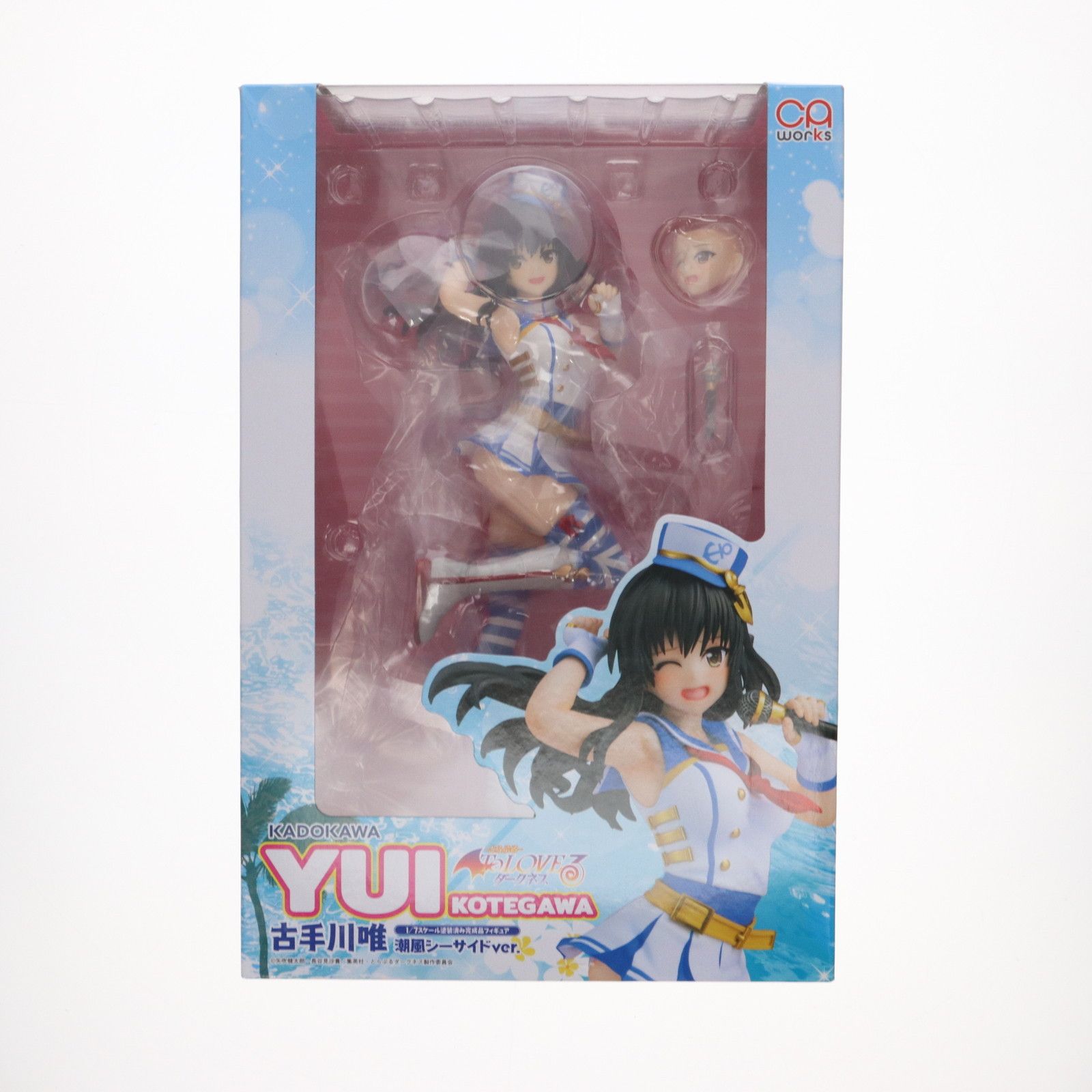 CAworks 古手川唯(こてがわゆい) 潮風シーサイドver. To LOVEる-とらぶる- ダークネス 1/7 完成品 フィギュア KADOKAWA(カドカワ) Amazon | CAworks 『To LOVEる とらぶる ダークネス』 古手川唯