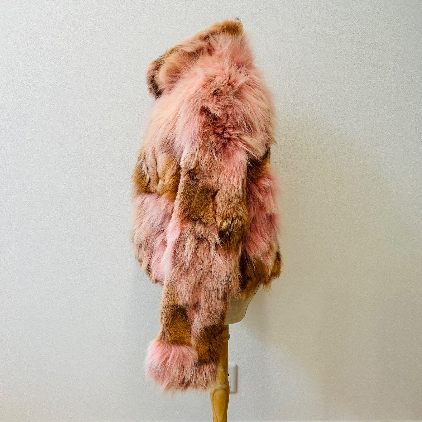 希少！　リアルファージャケット　狼　毛皮　ウルフ　y2k フェアリーグランジ 希少 リアルファージャケット 狼 毛皮 ウルフ y2k フェアリー グランジ