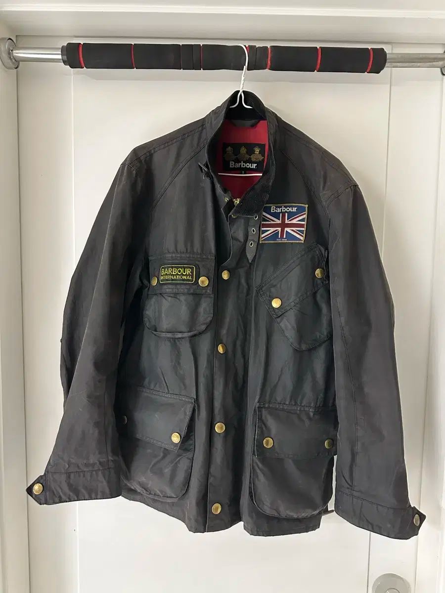 【雷市場（ポンジャン）商品韓国直送】 BARBOUR(バブアー) インターナショナル. ユニオンジャック S