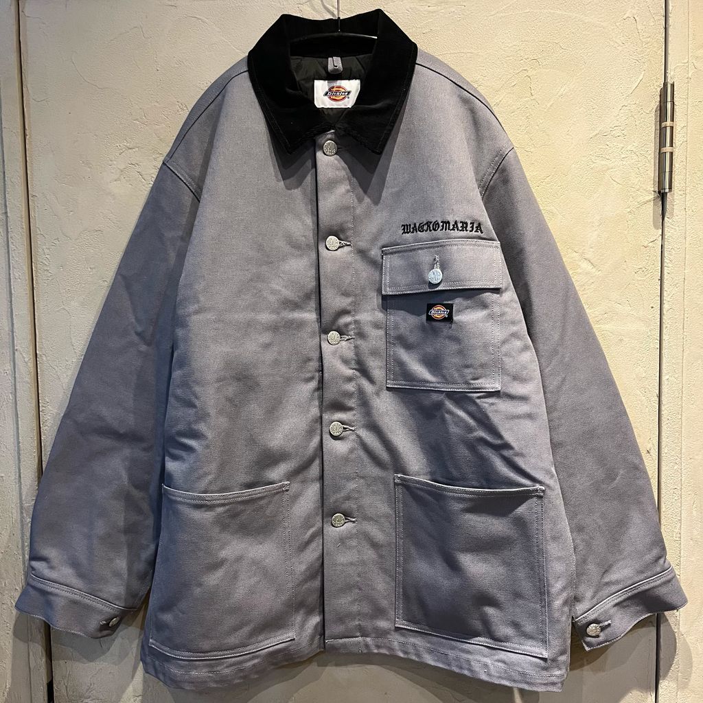 WACKO MARIA × DICKIES ワコマリア × ディッキーズ 24FW Coverall Jacket ジャケット 24FW-WMO-DC01 グレー系 size L 代官山
